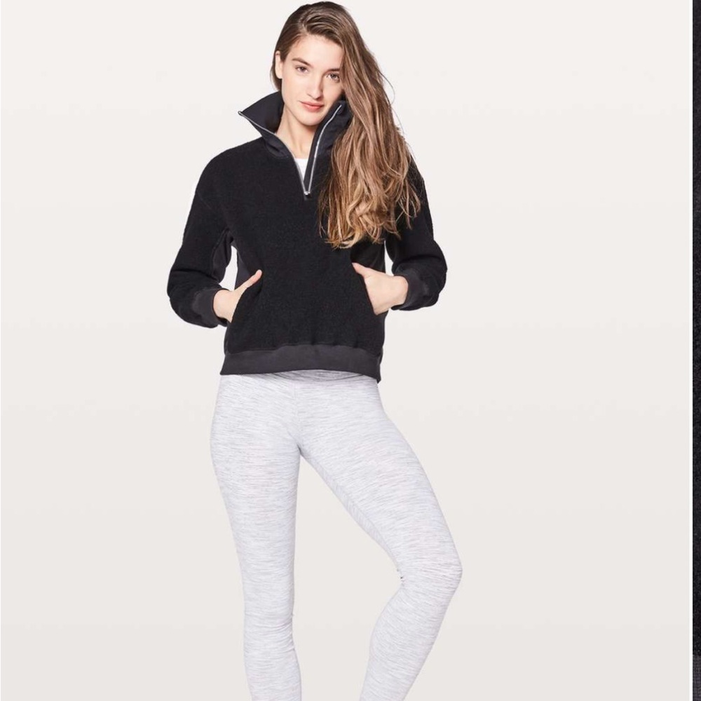 Lululemon Stand Out Sherpa 1/2 Zip - Picture 3 of 9
